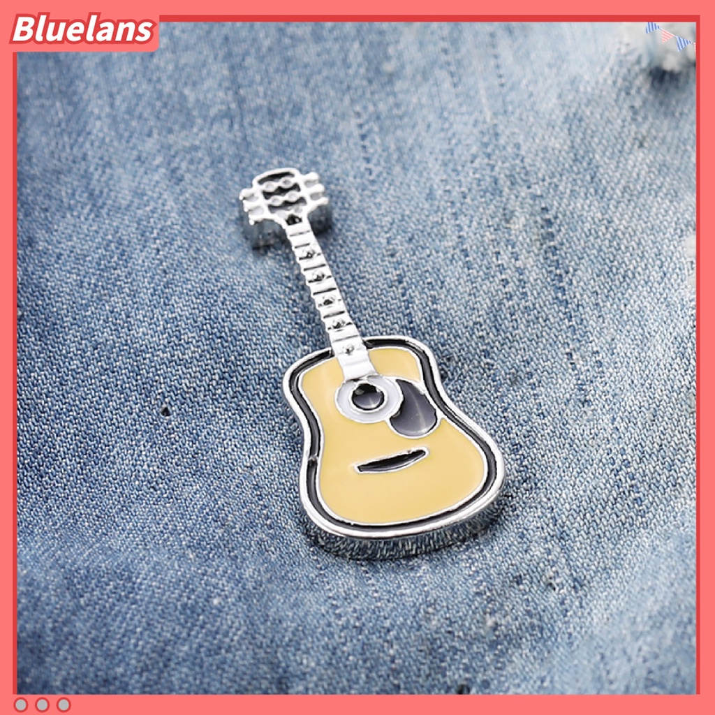 Pin Bros Enamel Bentuk Gitar Untuk Unisex