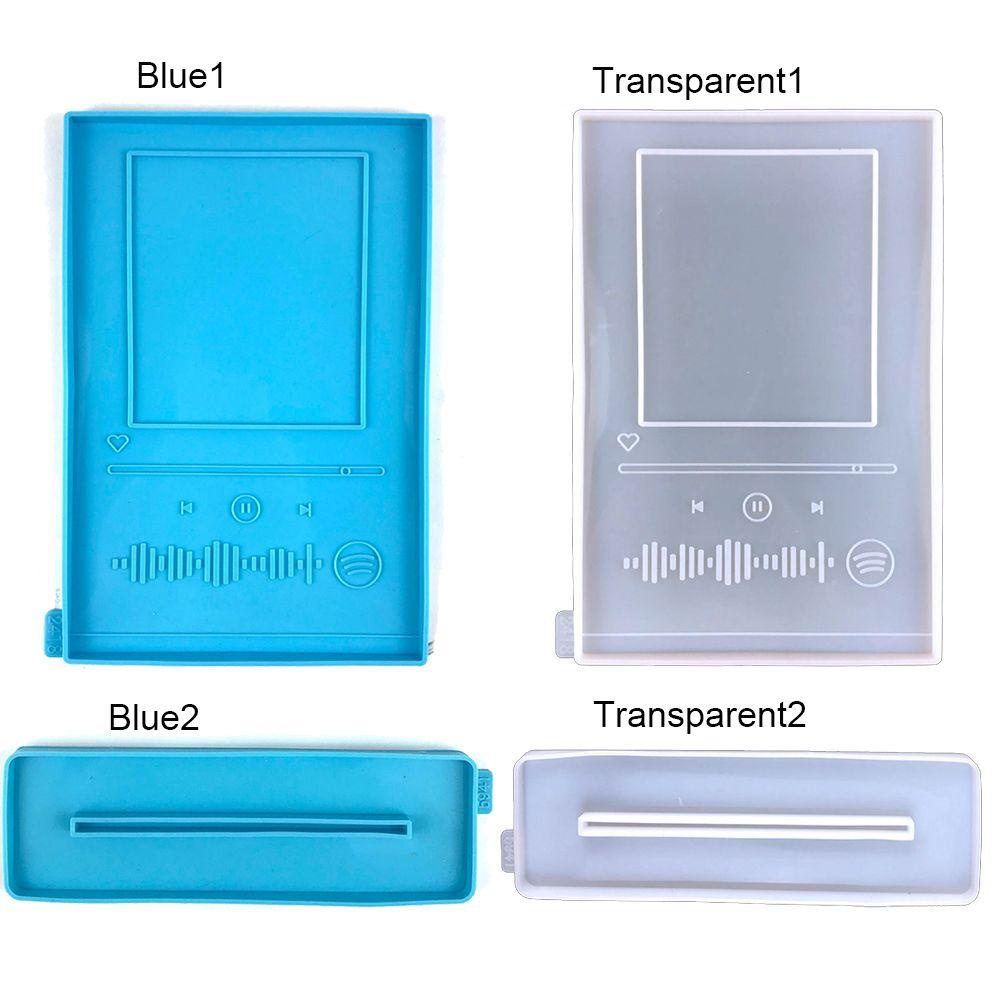 R-flower Resin Mold Perlengkapan Festival Kristal Epoxy Resin Liontin Membuat Perhiasan Alat Bingkai Berdiri Cetakan Silicone Mould