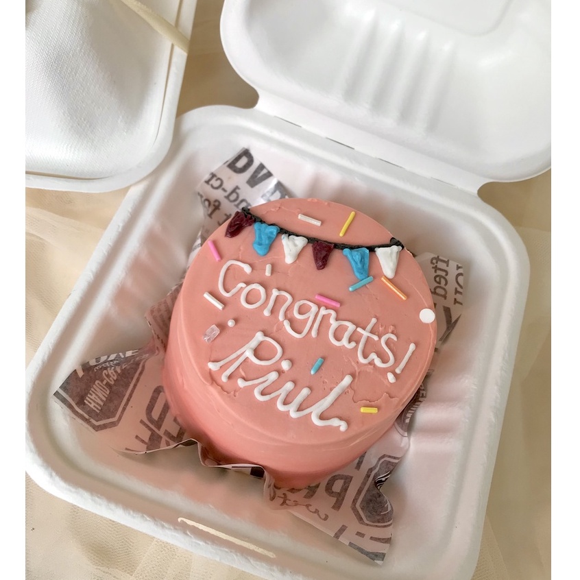 Korean Bento Cake/Korean Lunch Box Cake (PO H-1)