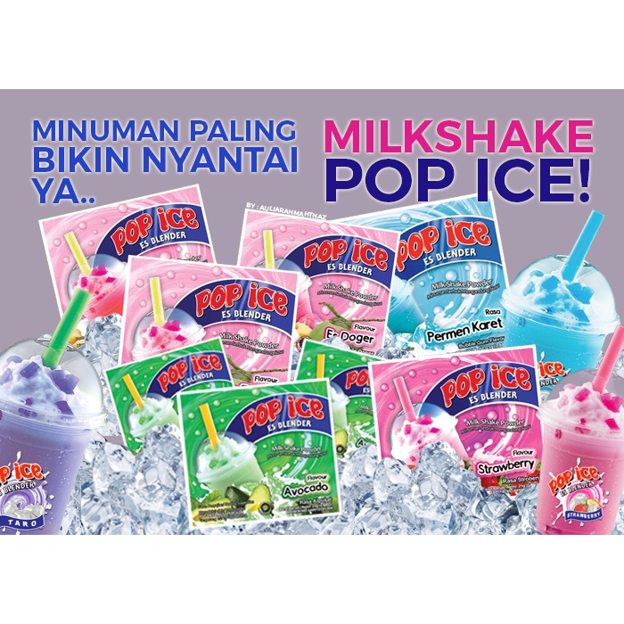 

POP ICE BLENDER 1 RENTENG ISI 10PCS