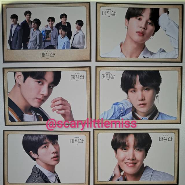 BTS x LG UG5 Postcard