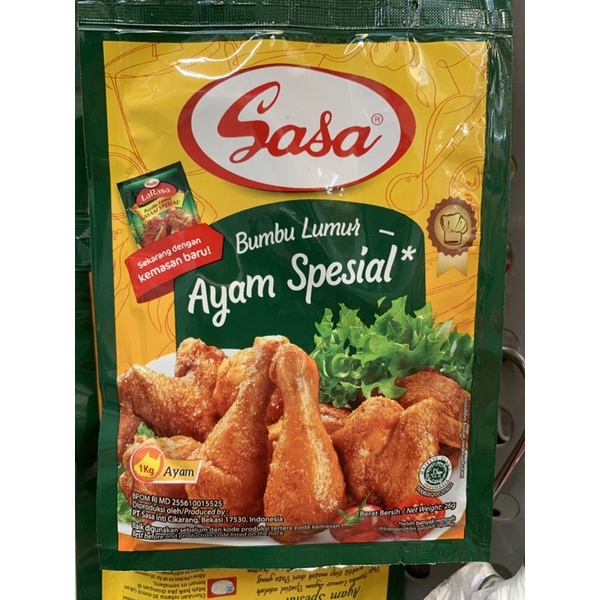 

Sasa Bumbu Lumur Ayam Spesial 26g