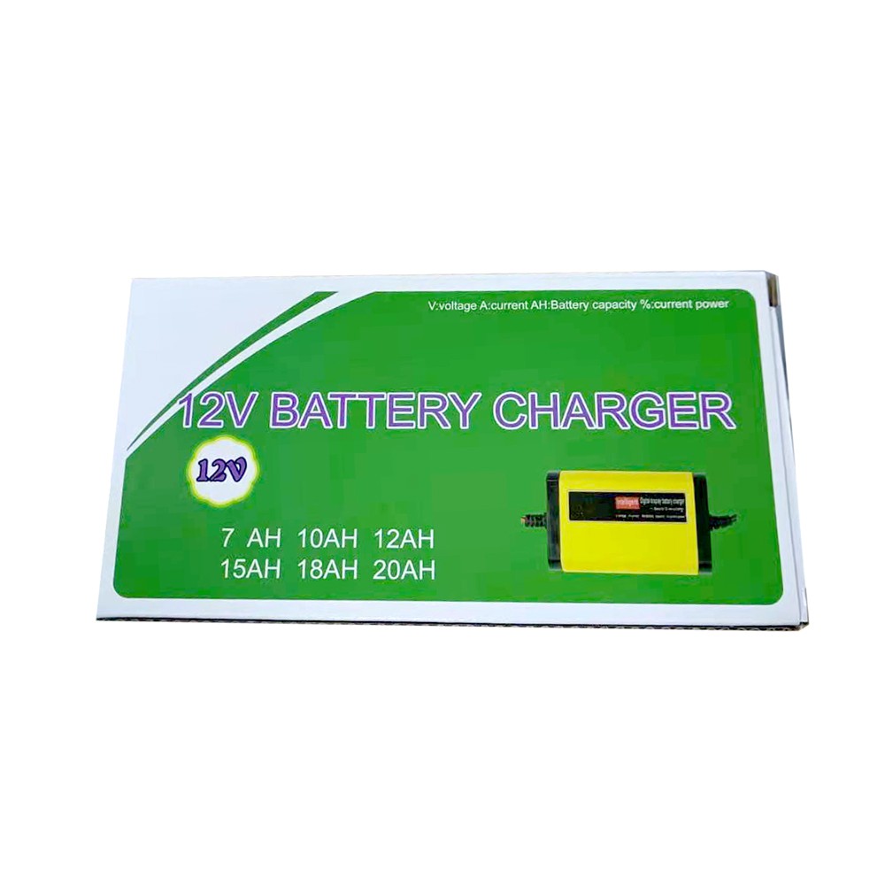 BISA COD Charger Baterai Aki Mobil Motor LCD Display 12V 2A - Taffware C1202-6