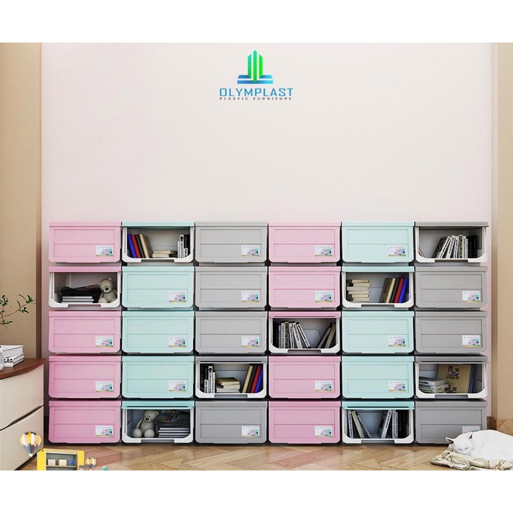 JTR- Olymplast Storage Solution Tempat Penyimpanan OSS PASTEL