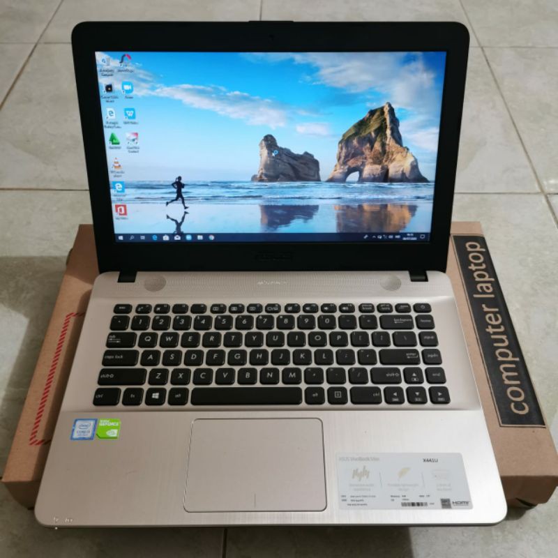 Laptop Asus Vivobook X441UBR Cor i3-7020U Ram 4GB/HDD 1TB Dualvga Nvdia Geforce MX110 Vram 2GB