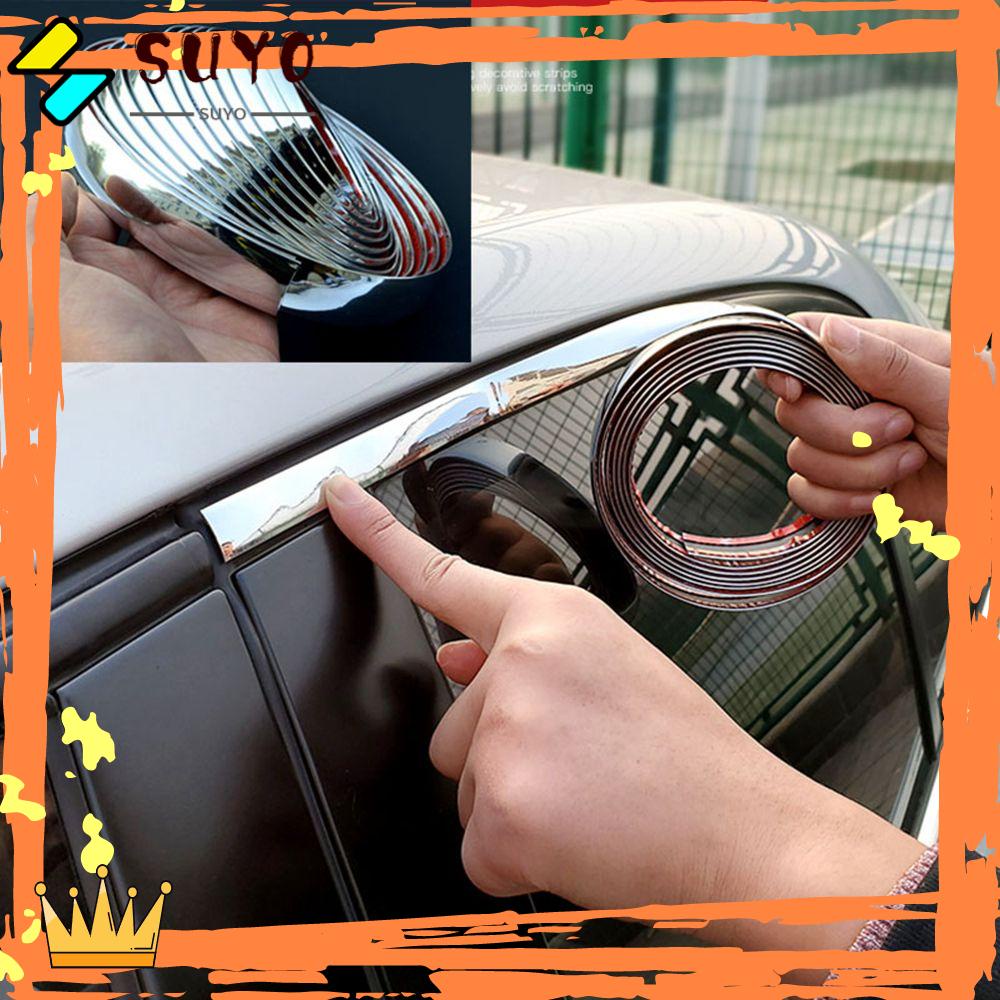 Suyo Tape Trim Pelindung Interior Eksterior Mobil Anti Tabrakan