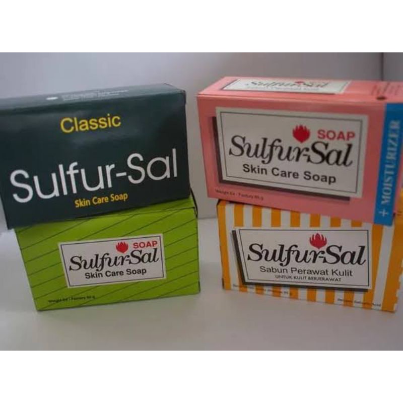 SULFUR SAL SOAP || SULFUR SAL SABUN BATANG || SULFUR SAL SKIN CARE SOAP || SULFUR SAL || SULFUR SAL EFEKTIF UNTUK MENGOBATI JERAWAT WAJAH DAN BADAN