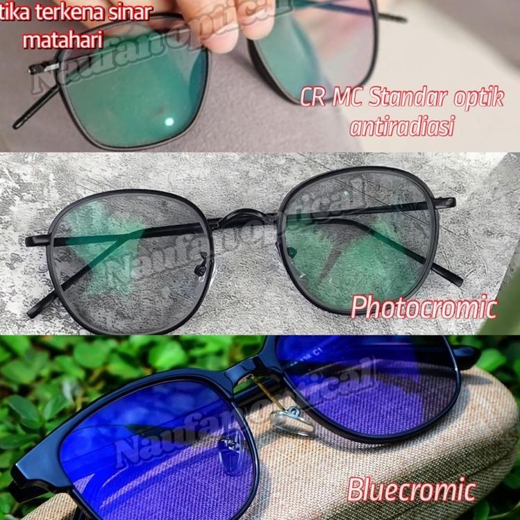 V6A1 frame  kacamata pria / wanita kacamata minus Photocromic / bisa minus normal antiradiasi Uv HS0