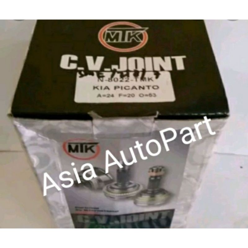 CV JOINT AS RODA LUAR KIA PICANTO 2004 - 2008 KOKEL KOHEL LUAR PICANTO LAMA OLD