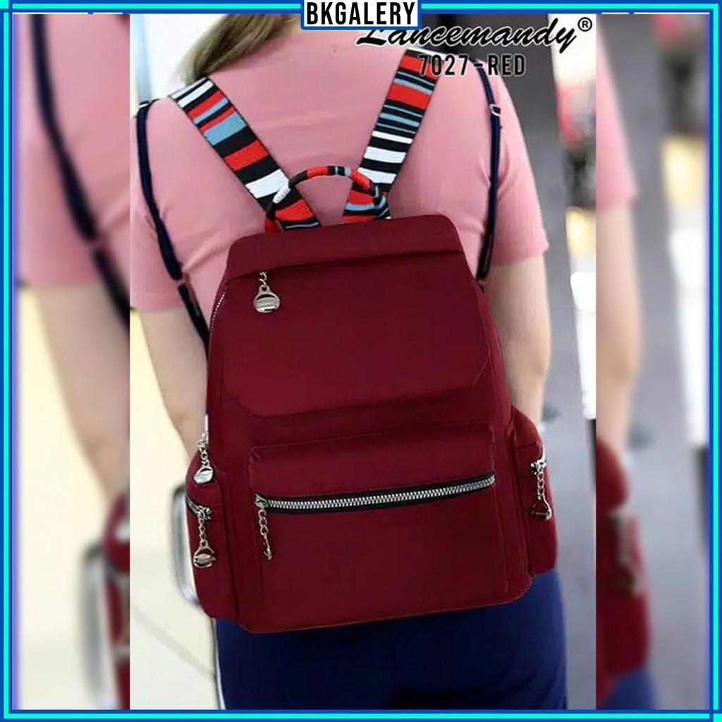 GROSIR COD ransel Original LANCE MANDY 7027 / tas selempang wanita / tas wanita / gudika bag / tas