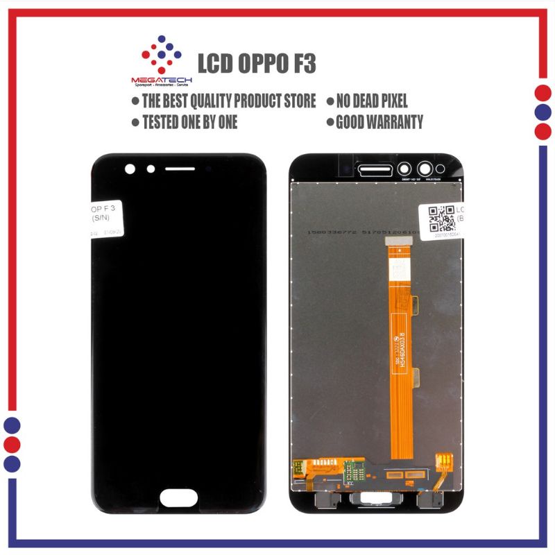 LCD OPPO F3/LCD TOUCHSCREEN FULLSET OPPO F3 ORIGINAL