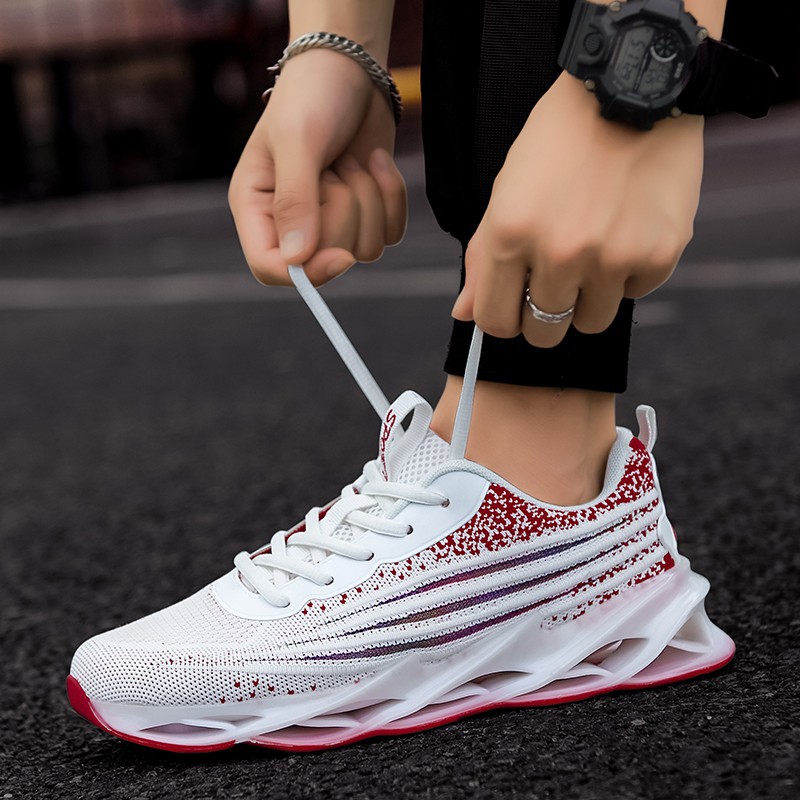 large athletic shoes