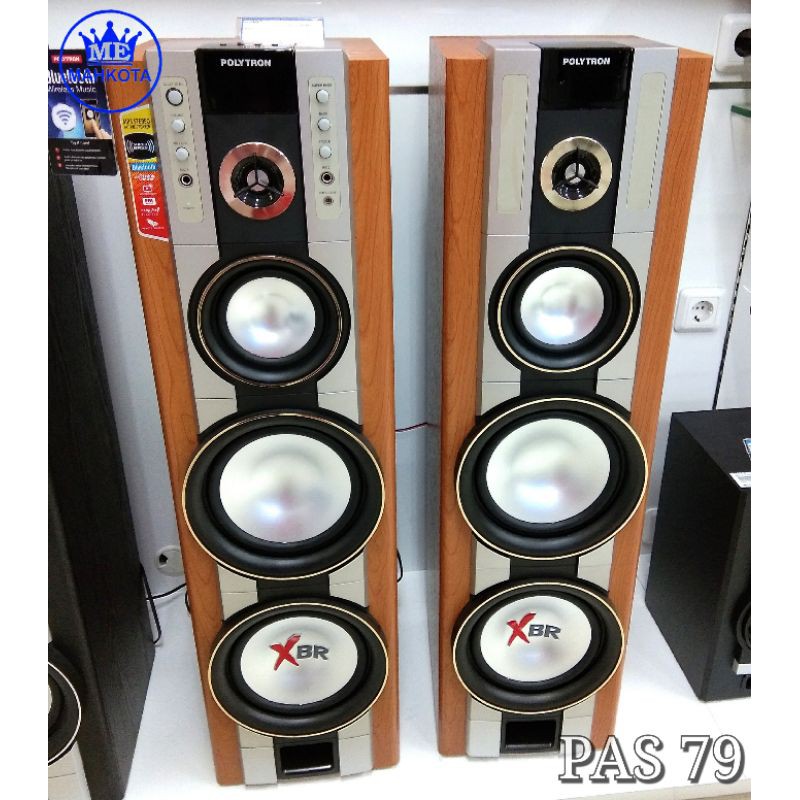 SPEAKER AKTIF POLYTRON PAS 79 XBR PAS-79 XBR SPEAKER BLUETOOTH POLITRON PAS 79 THE BEST QUALITY