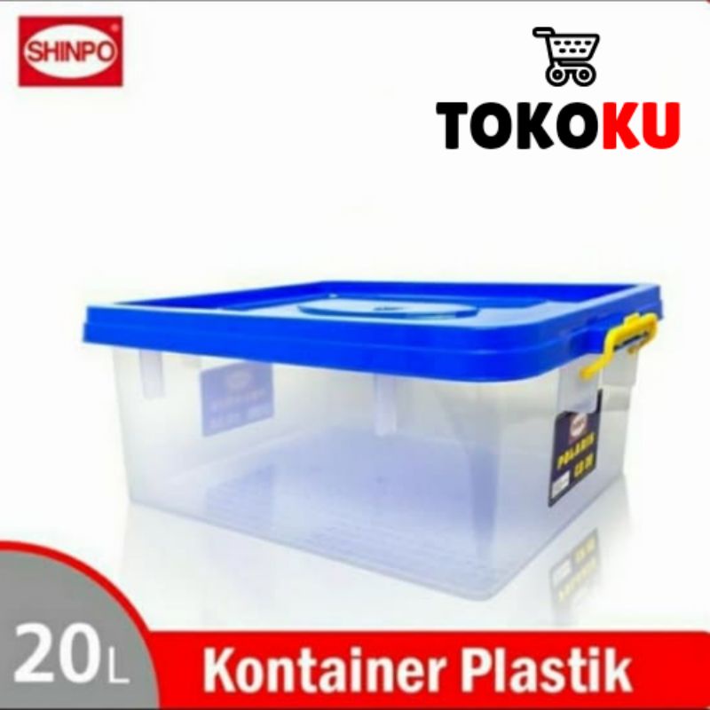 CONTAINER BOX POLARIS 20 LITER SHINPO CB 20 SIP 125 CB20 KOTAK PENYIMPANAN