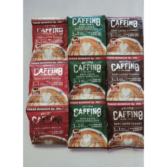 

Kopi Caffino 1 Renceng isi 10 sachet