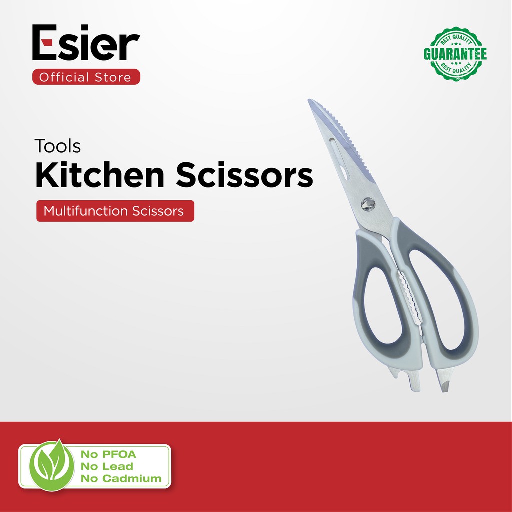 

Esier Scissors - Gunting Dapur Serbaguna Gunting Daging Multifungsi