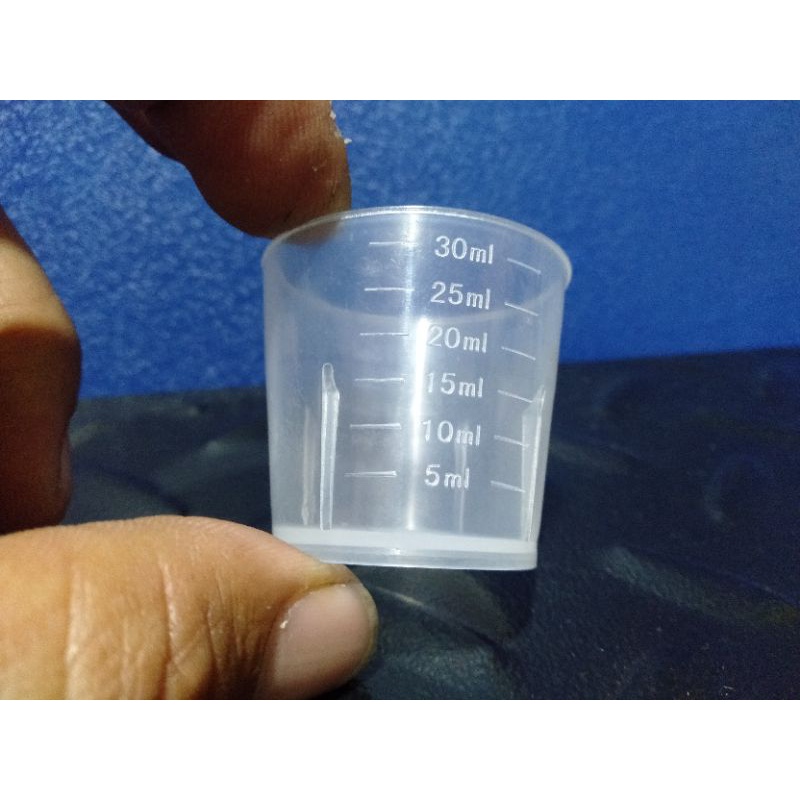 Gelas Takar 30ml atau Gelas Ukur 30ml