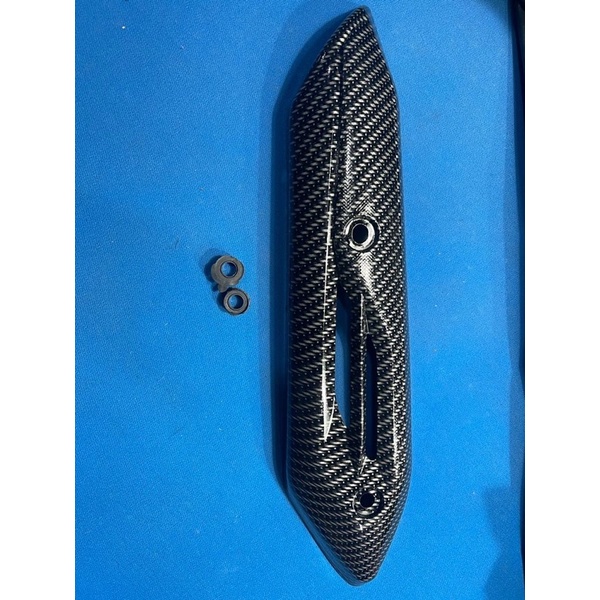 cover knalpot genio carbon tutup knalpot genio carbon