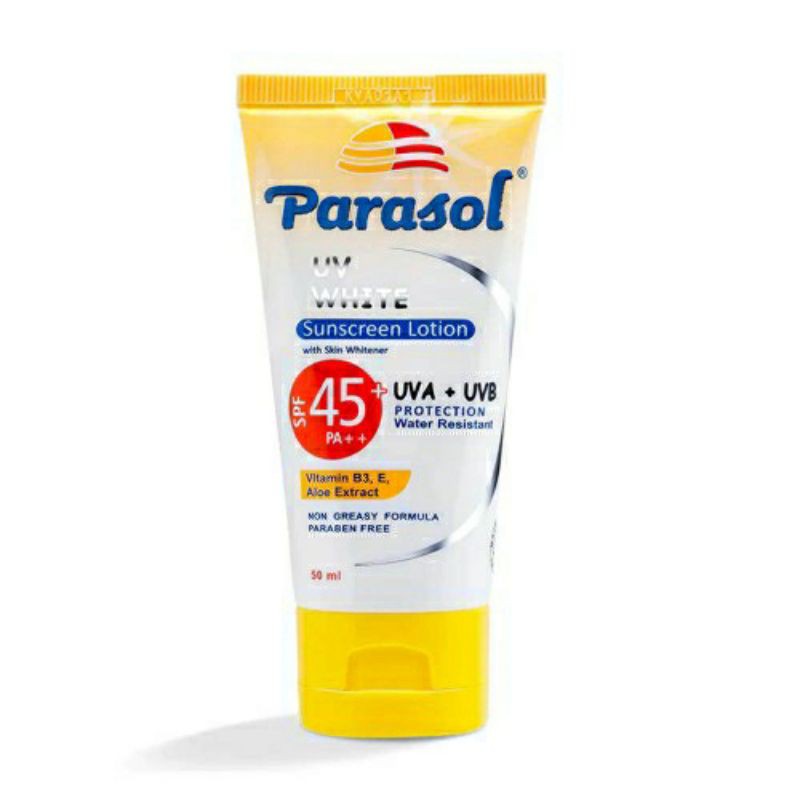 PARASOL UV WHITE SUNSCREEN LOTION SPF45PA++