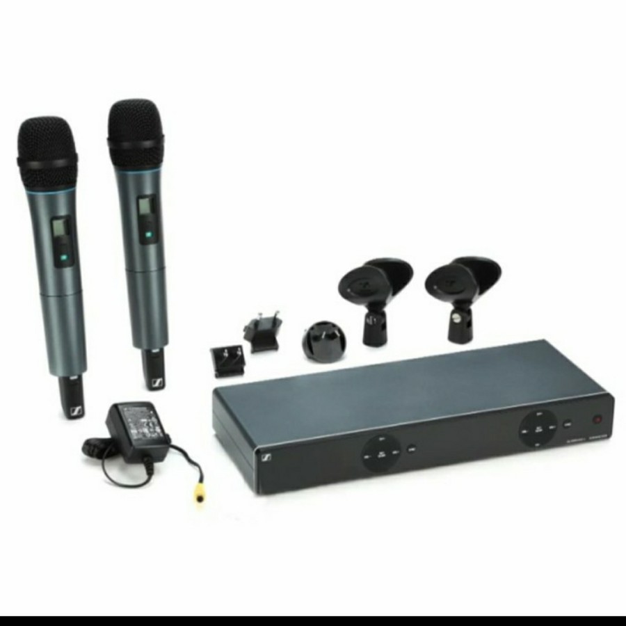 Mic Wireless Sennheiser XSW-1 825 Dual Handheld Microphone Original