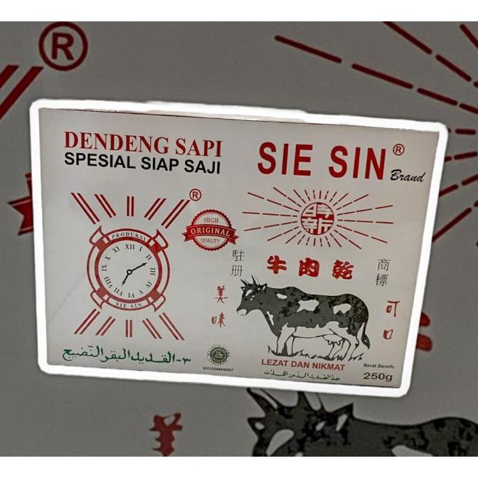 

Dendeng Sapi Sie Sin Spesial Siap Saji 250Gr