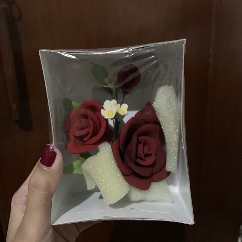 

mawar rose gumpaste rangkaian mini
