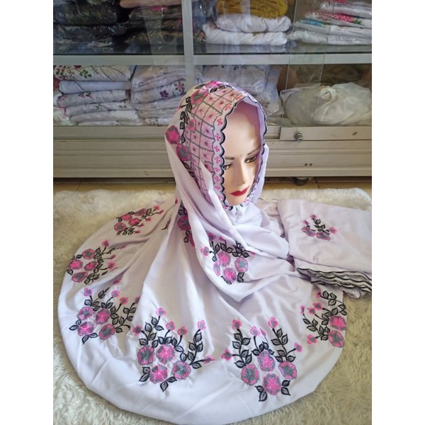 Mukena Putusan/Setelan Berlengan (Atas-Bawah Ada Tangannya)