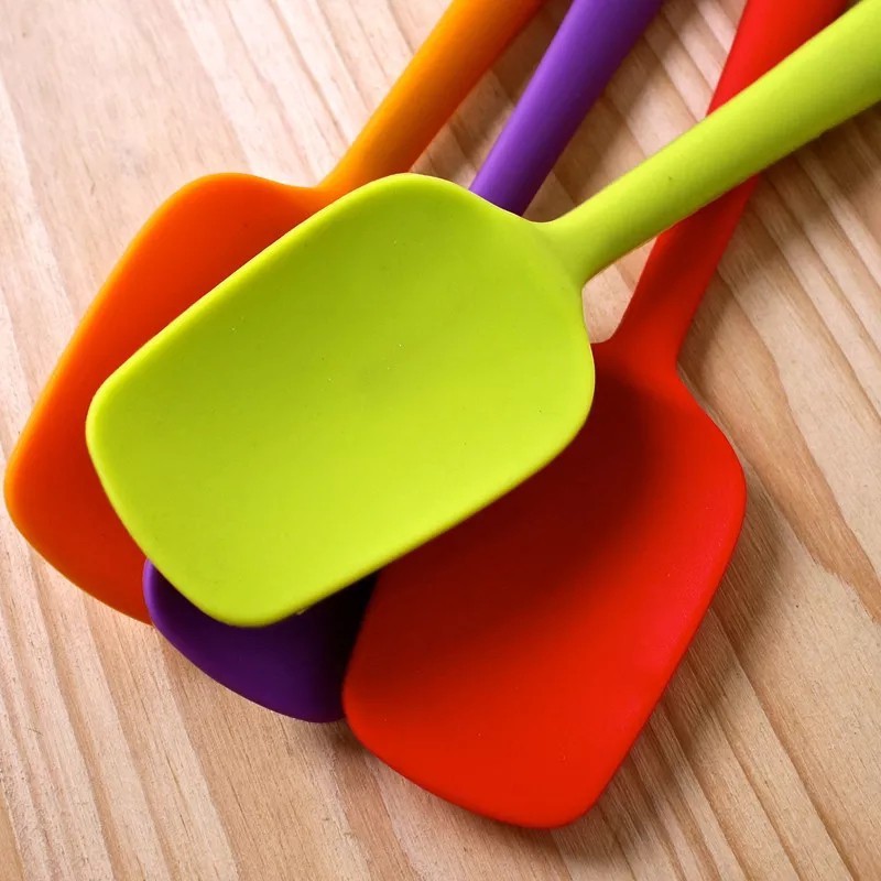 Spatula sendok BESAR sutil silicone tahan panas food grade 27 CM