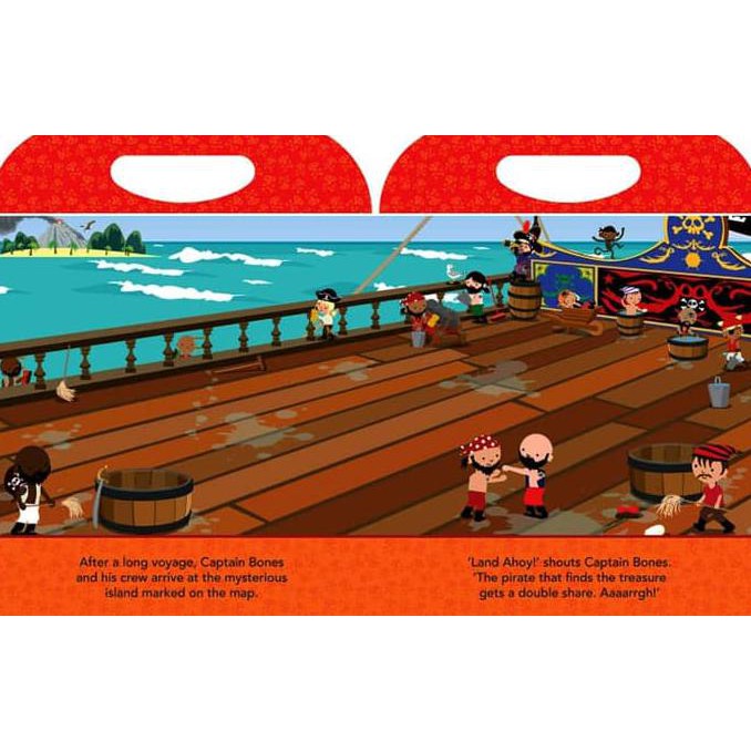 

Magnetic Play Pirates Board Book/Kado Anak/Kado Buku/Kado Unik
