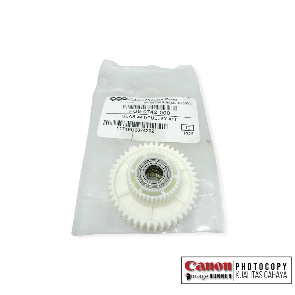 Gear Pulley 44T/41T Mesin Fotokopi Canon IR 6570/5075 FU6-0742-000 CPP