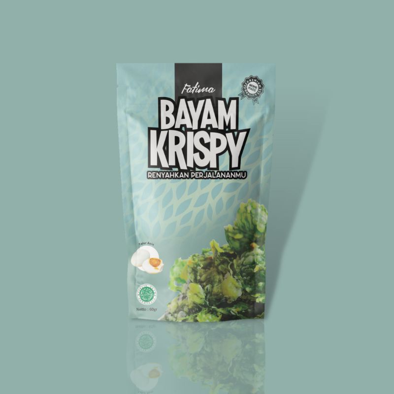 

KERIPIK BAYAM KRISPY Fatima (Baca Deskripsi bikin Kamu terpingkal-pingkal)