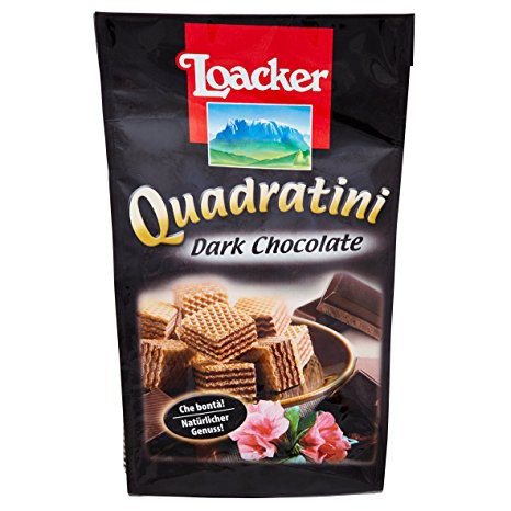 

Loacker Quadratini Dark Chocolate 125gr - FarmersMarket