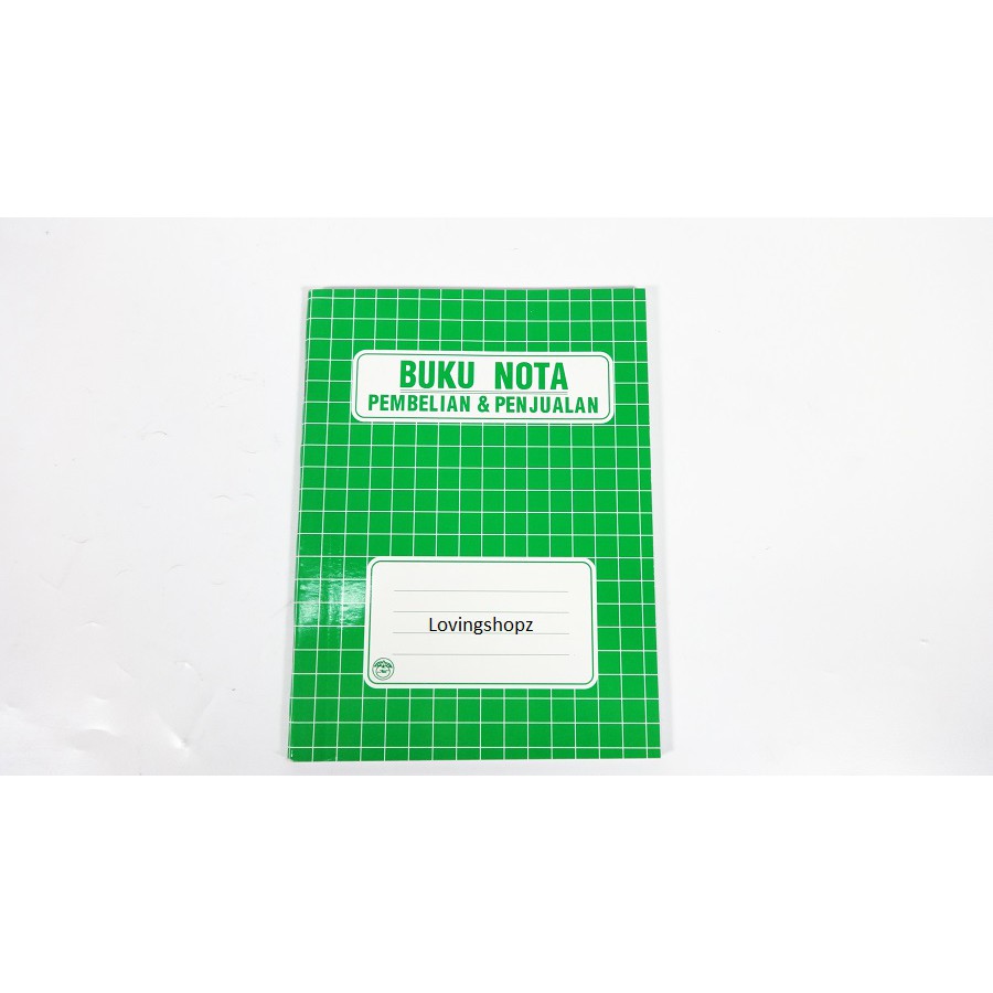 Buku Nota Pembelian & Penjualan