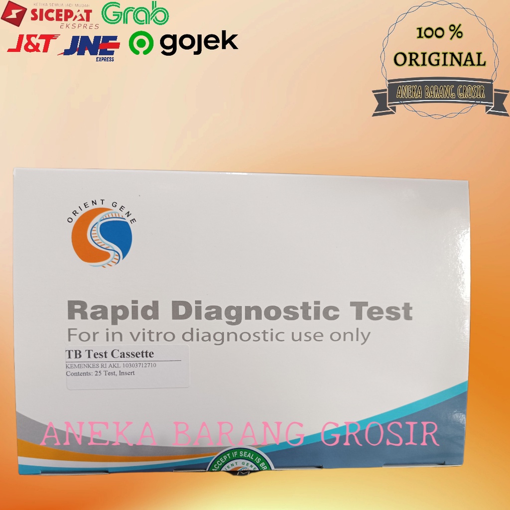 mono/orient gene TB tuberculosis device/cassete - orient TB