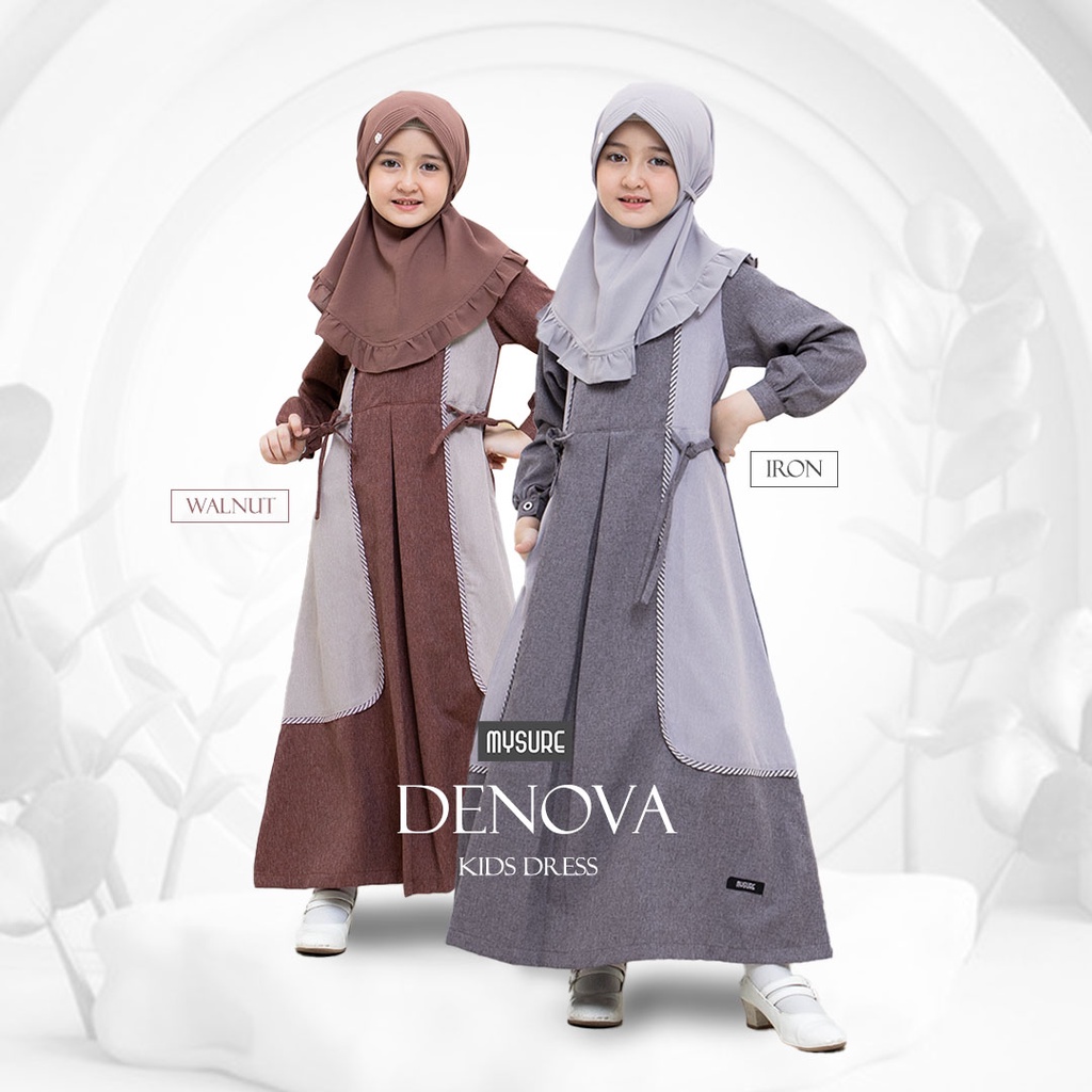 Mysure Denova Dress Kids Gamis Anak Terbaru