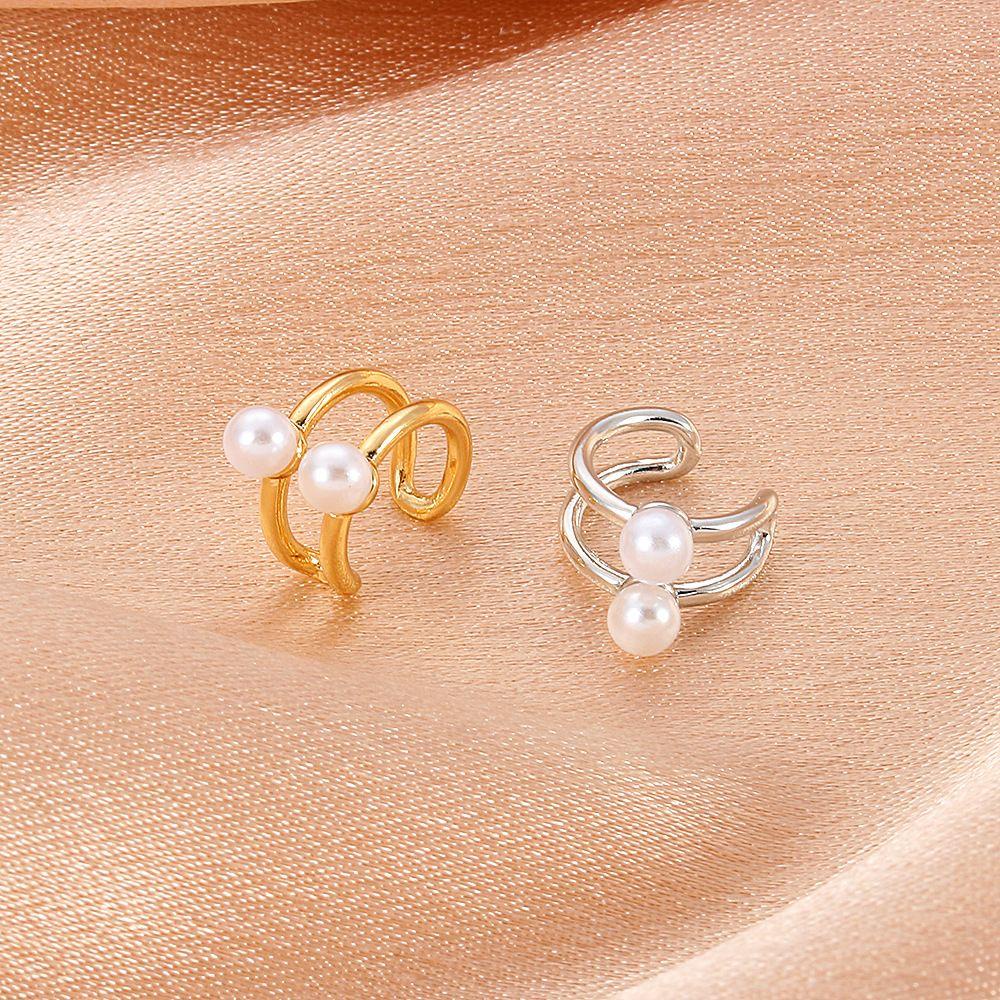 Nanas CZ Cuff Earrings Fashion Hadiah Perhiasan Tanpa Tindik Tanpa Tindik Anting Tindik