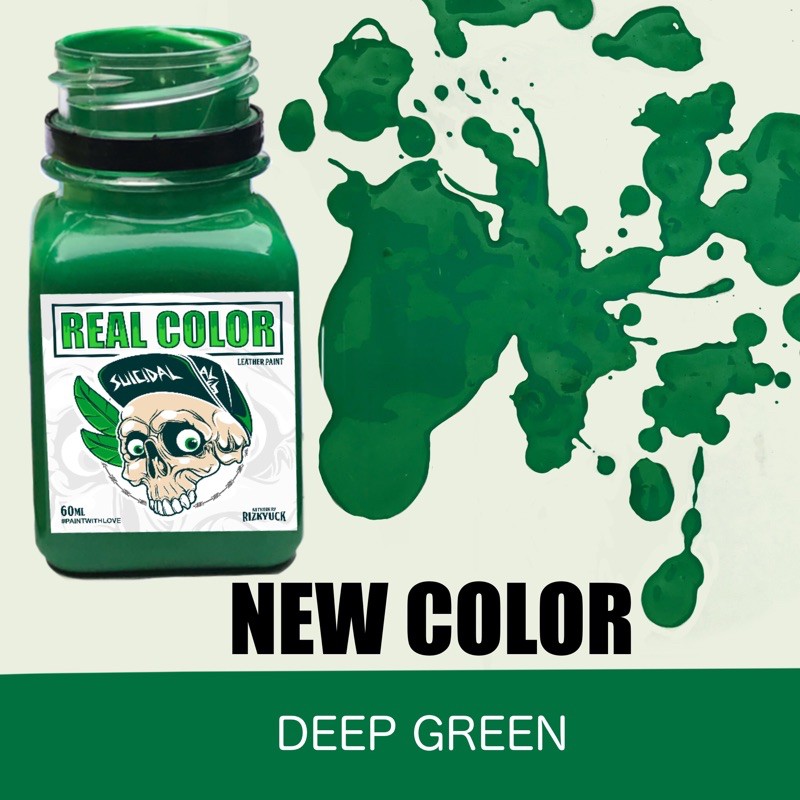 

real color "DEEP GREEN