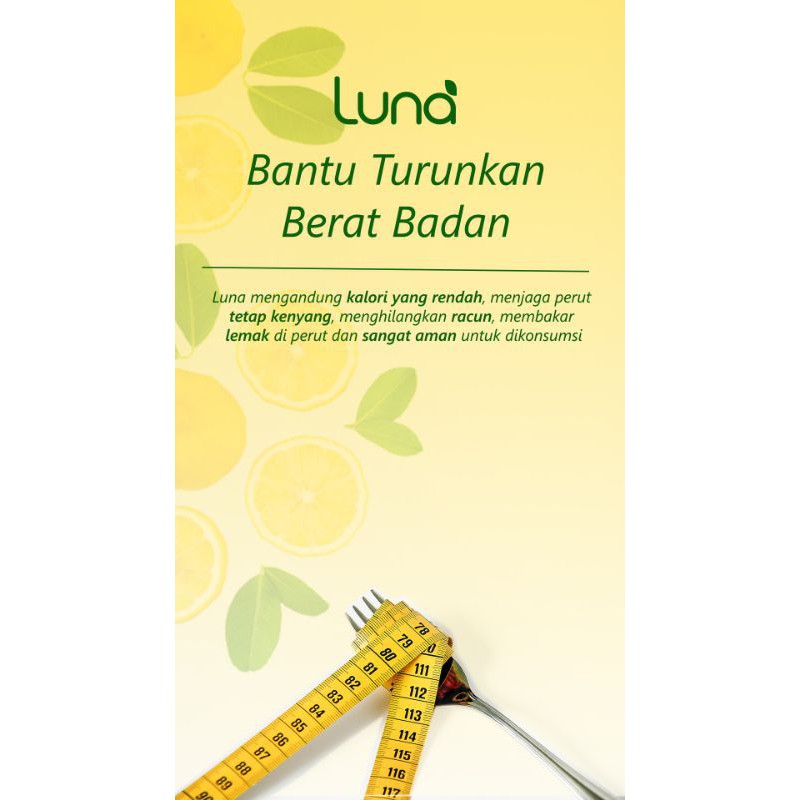 

luna / lemon ultimate nature dari perasan lemon 100% tanpa campuran air