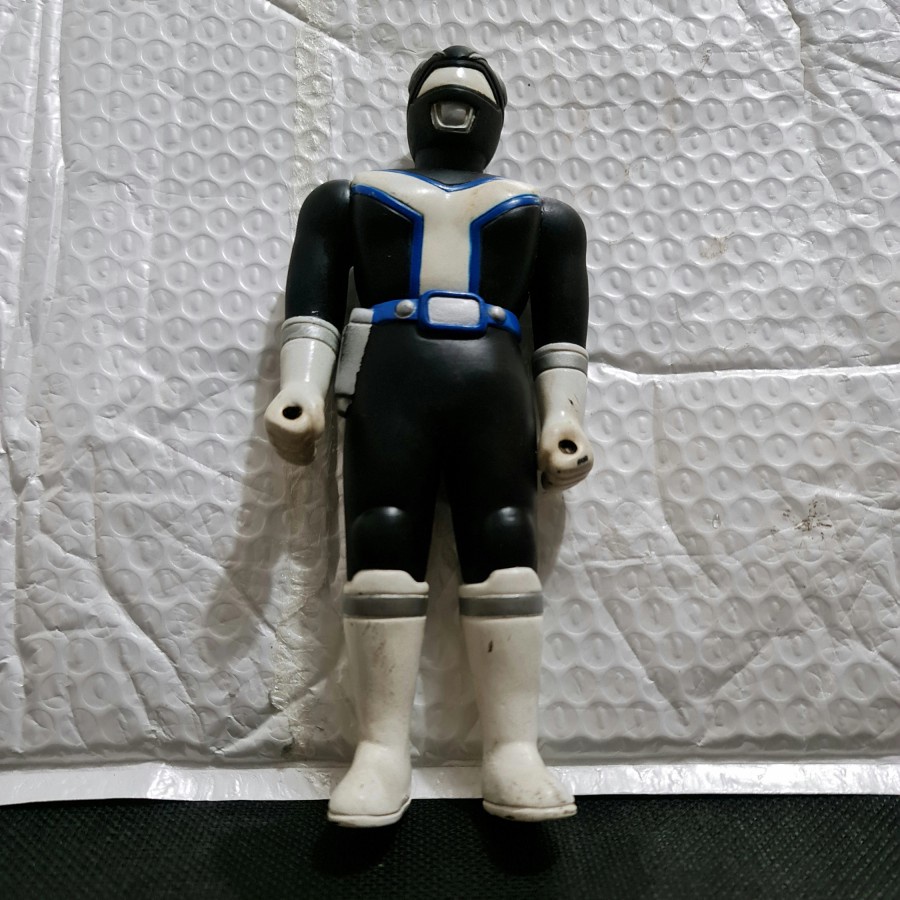 Action Figure Power Rangers Dinosaur Megazord Mainan Anak Hitam Jadul