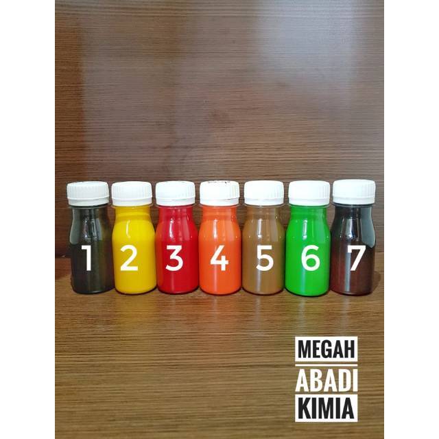 Pewarna Silicone Rubber RTV / 60 ML