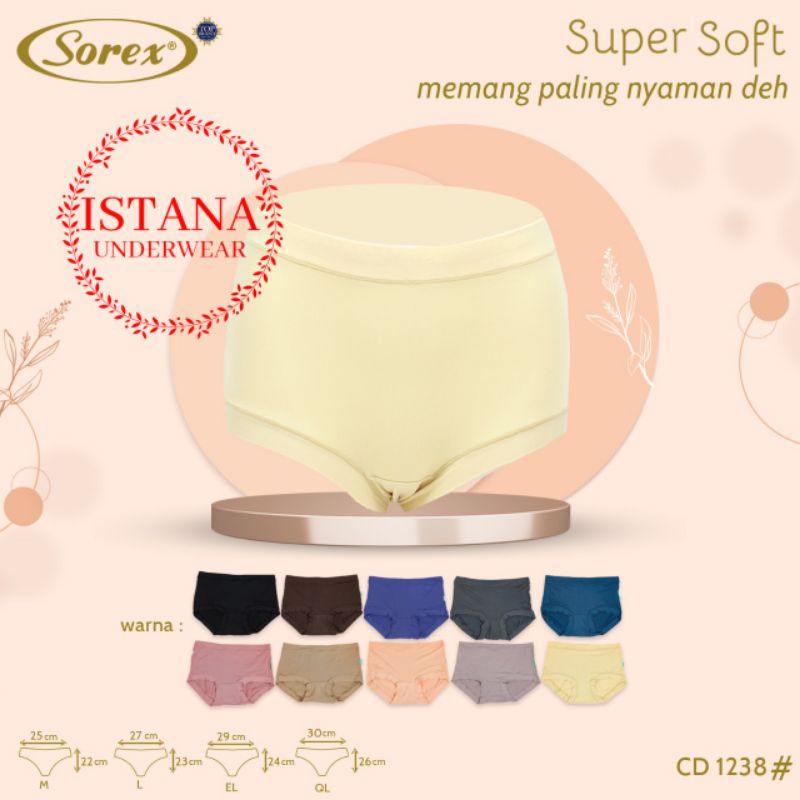 Celana dalam SOREX / 1238 / CD sorex / Celana dalam wanita