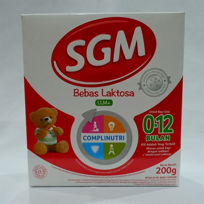 Store Magic Sgm Bebas Laktosa - Sgm Llm+ 0-12 Bulan - 200Gr - Susu Anti Diare Llm