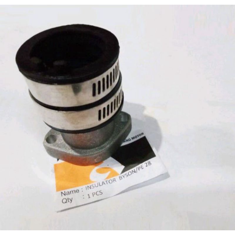 INTAKE MANIPUL MANIPOL BYSON BISON PE 28 INSULATOR MANIFOLD BYSON KE PE 26 PE 28 PWK 26 28