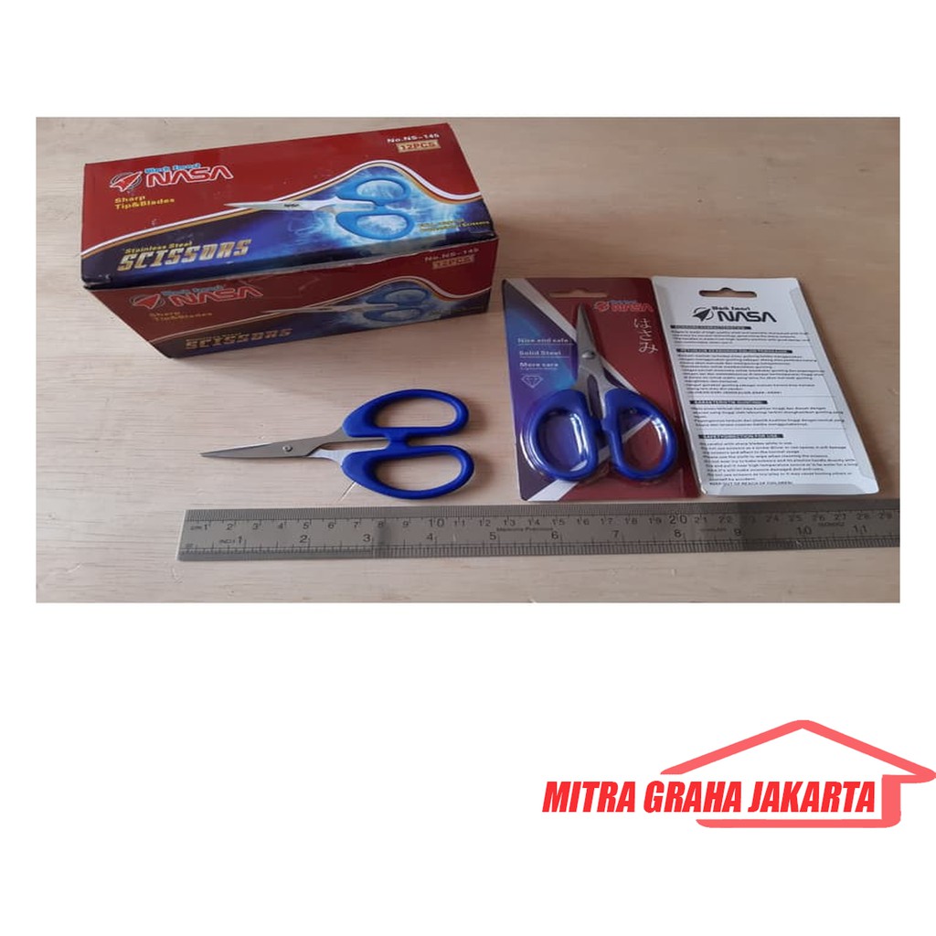 

Gunting-Soft-touch Scissors KAIN KERTAS PLASTIK TAJAM 145 M2000 MGJ