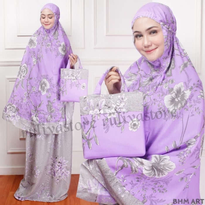 MUKENA- MUKENA RAYON BALI SEMANGGI FREE TAS AMPLOP DEWASA MUKENAH PREMIUM - MERAH, XL -MUKENA.
