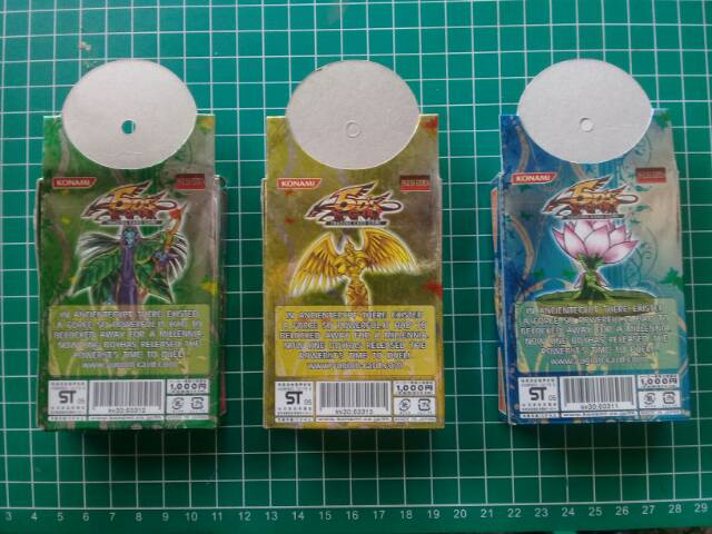 [Obral] 1 Pak Kartu Trading card game Yugioh Original Ori Gold Hologram Konami