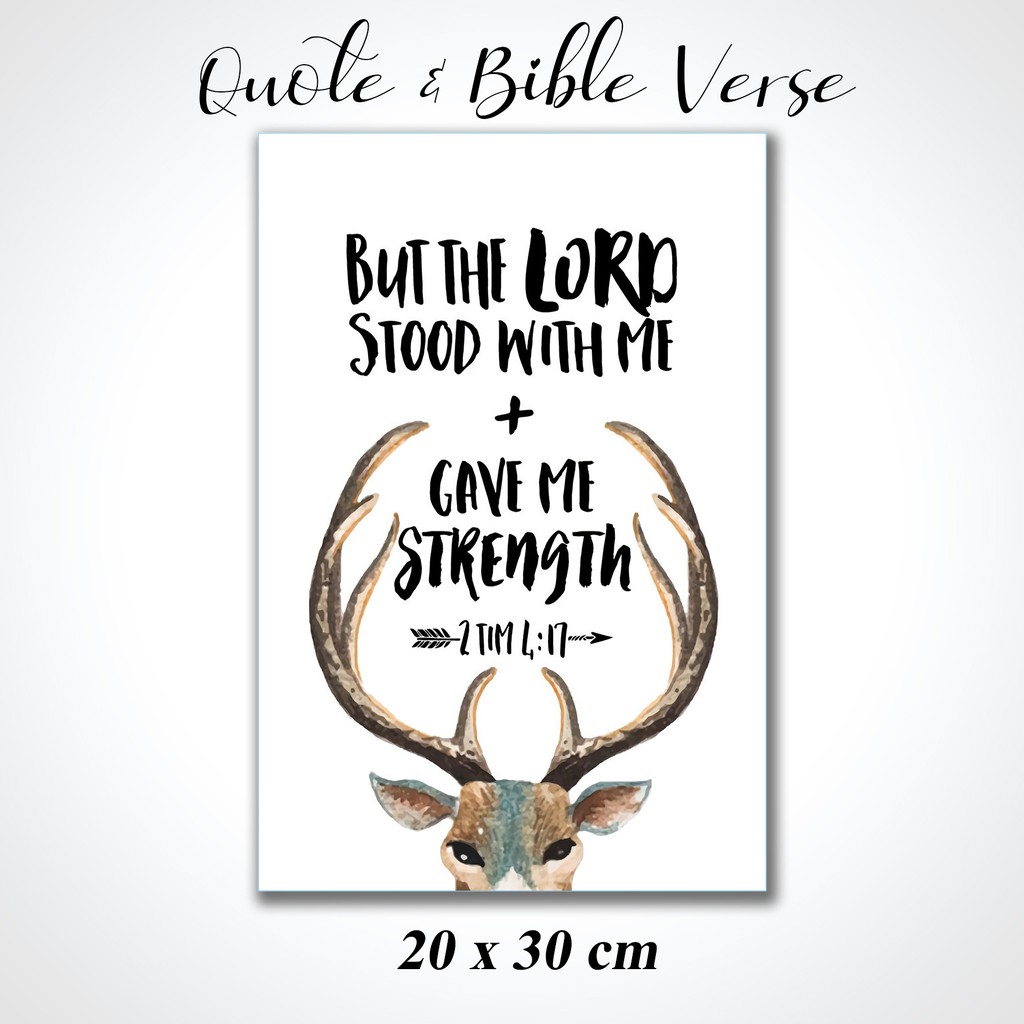 Jual Hiasan Dinding Kristen / Katolik Kutipan Ayat Alkitab Walldecor Quote  Bible Verse Indonesia|Shopee Indonesia