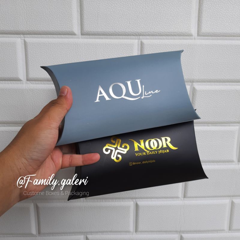 Custome Packaging hijab & Pakaian