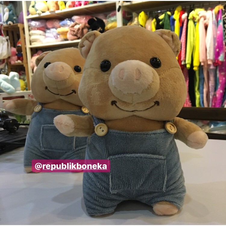 BONEKA PIG JUMPSUIT BABI