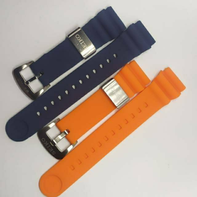 TALI JAM SEIKO DIVER 22MM RUBBER SILICONE SEIKO DIVER SAMURAI TUNA 22MM